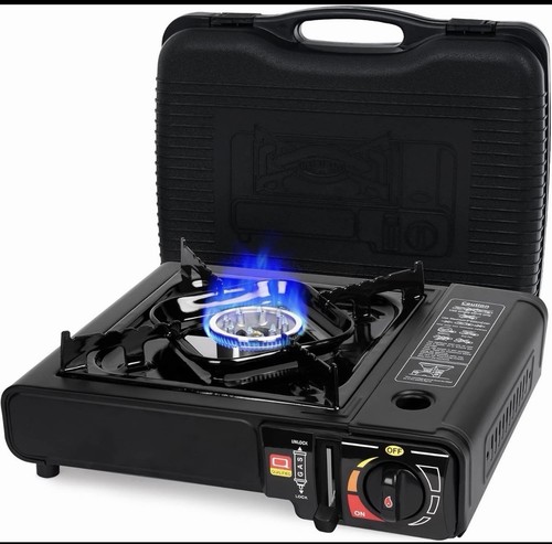 Portable single burner camping - single,