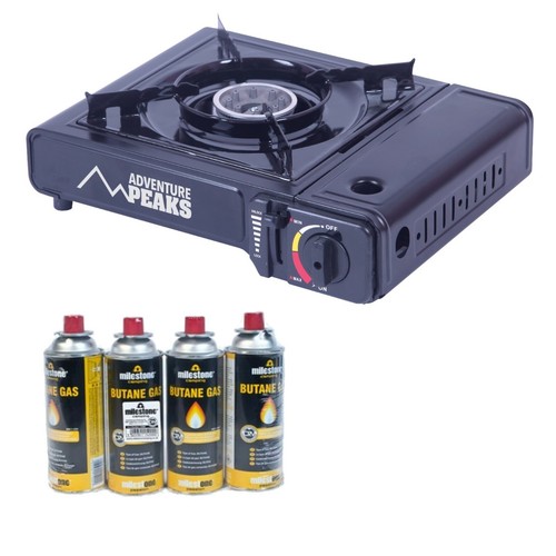 Portable camping gas stove - gas,