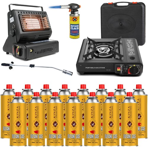 Butane gas bottles - butane, canisters