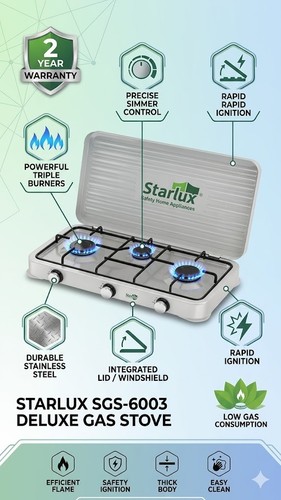 Starlux sgs 6003 burner - sgs-6003,