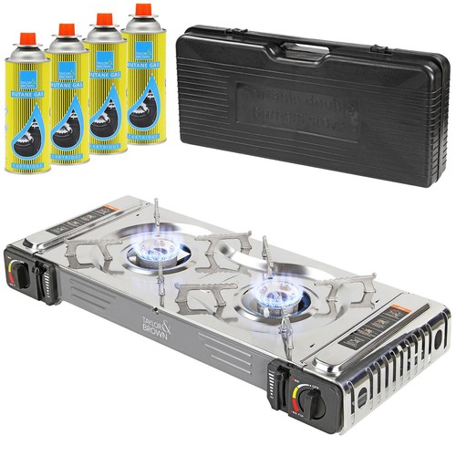 Portable butane double - butane,