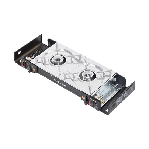 Camping double burner gas - double,