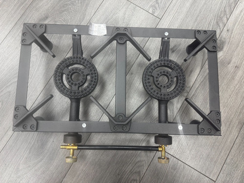 Double ring burner - 2, cast
